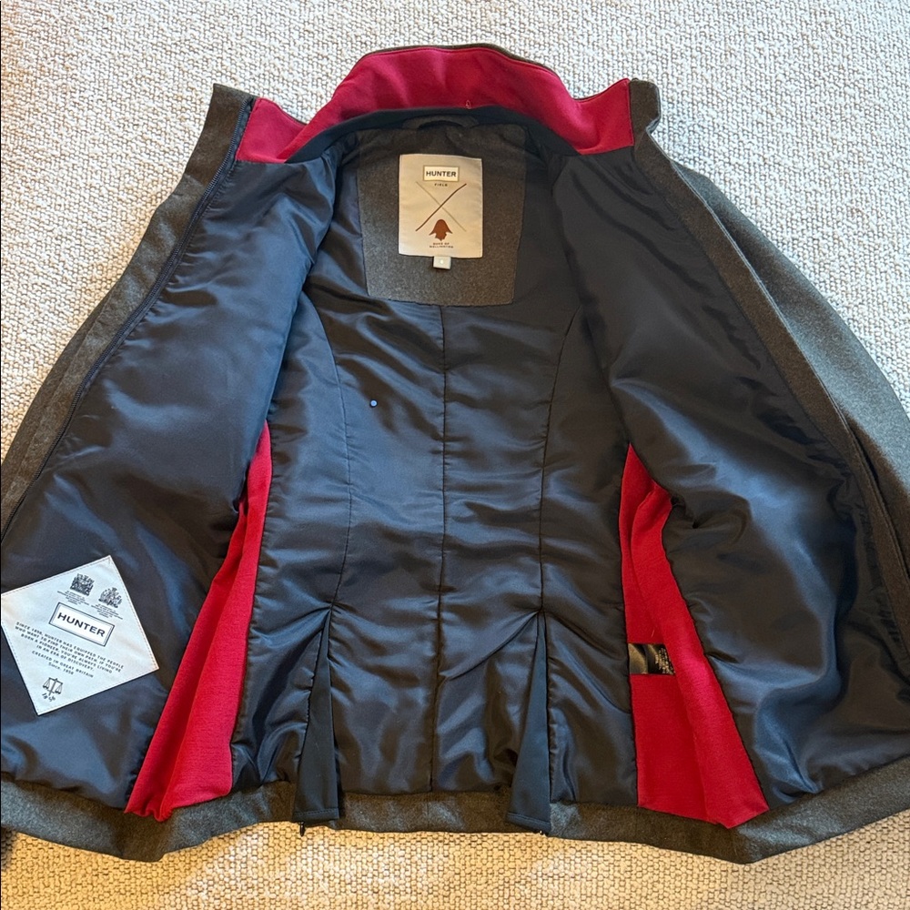 Hunter FIELD Duke of Wellington Olive Green Jacket – UK Made – Women’s 6 - Picture 2 of 6
